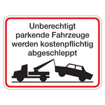 Parkplatzschild Alu B400xH600 mm Nur für Behinderte online kaufen