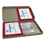 Feuerwehrzeichen Schilder-Set für Hydrant Kunststoff 250 x 200 mm