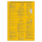 Brandbek&auml;mpfung und Hilfeleistung im Bereich elektrischer Anlagen Kunststoff, Gr&ouml;&szlig;e 410 x 595 mm