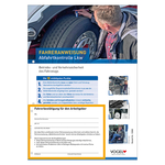 Fahreranweisung Abfahrtkontrolle LKW