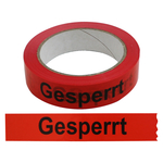 Absperrungen