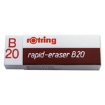 Rotring Radierer rapid-eraser B20, Polyvynilchlorid, 22 x 66 x 13 mm