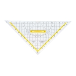 Aristo Zeichendreieck TZ-Dreieck®, Plexiglas® mit Griff, 250 mm, glasklar