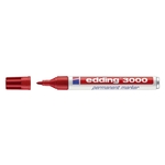 Edding 3000 Permanentmarker - nachfüllbar, 1,5 - 3 mm, rot