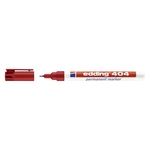 Edding 404 Permanentmarker - nachfüllbar, 0,75 mm, rot