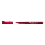 Faber-Castell Fineliner BROADPEN 1554 - 0,8 mm, rot
