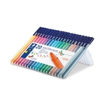 Staedtler® Fasermaler triplus® color 323 - ca. 1,0 mm, aufstellbare Box, 20 Farben