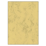 Sigel® Marmor-Papier, sandbraun, A4, 200 g/qm, 50 Blatt