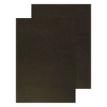 Q-Connect Kartondeckel, 250g/qm, schwarz, 100 Stück