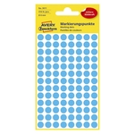 Avery Zweckform® 3011 Markierungspunkte - Ø 8 mm, 4 Blatt/416 Etiketten, blau