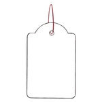 Herma 6918 Hängeetiketten - 32x50 mm, mit rotem Faden, 1000 Stück
