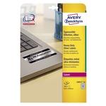 Avery Zweckform® L6011-20 Typenschild-Etiketten - A4, 540 Stück, 63,5 x 29,6 mm, wetterfest, 20 Blatt silber