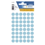 Herma 1863 Vielzwecketiketten blau Ø 12 mm rund Papier matt 240 St.