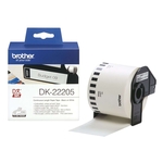 Brother® DK-Endlosetiketten Papier-Etiketten 62 mm x 30,48 m weiß