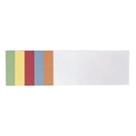 Franken Moderationskarte Rechteck, 205 x 95 mm, sortiert, 250 Stück