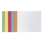 Franken selbstklebende Moderationskarte Rechteck, 200 x 149 mm, Farbkombinationen, 300 Stück