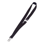 Durable Textilband 20 mm mit Sicherheitsverschluss, 44 cm, schwarz