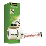 Scotch® Klebeband Magic 810, Zellulose Acetat,unsichtbar,beschriftbar,33mx19mm,8 Rollen