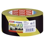 Tesa® Markierungsklebeband Universal - gelb/schwarz - 66 mm x 50 m