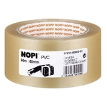 Nopi Verpackungsklebeband PVC - 50 mm x 66 m, transparent