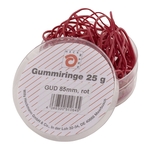 Wihedü Gummiringe - Ø85 mm, Dose mit 25g, rot