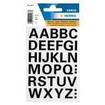 Herma 4163 Buchstaben 15 mm A-Z wetterfest Folie schwarz 1 Bl.