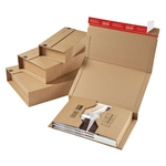 ColomPac® Klassische Versandverpackung zum Wickeln 217x155x60 mm (A5), braun