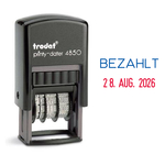 trodat® Datumstempel Printy 4850/L2 "Bezahlt"