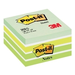 Post-it® Haftnotiz-Würfel - 76 x 76 mm, pastellgrün