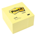 Post-it® Haftnotiz-Würfel - 76 x 76 mm, gelb