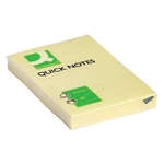 Q-Connect Haftnotizen - gelb - 51 x 76 mm
