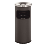 Durable Standascher mit Flammenlöschkopf SAFE rund, Metall, 250x630mm (ØxH), 17 l, anthrazit