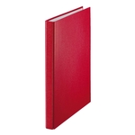 Leitz 4209 Standard Ringbuch, 2 Ringe - A4, Ring-Ø 16 mm, rot