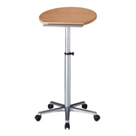 Maul Ergonomisches Stehpult mehrschichtverleimte Multiplexplatte buche