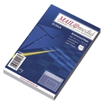 MAILmedia® Briefumschläge C6 (162x114 mm), mit Fenster, selbstklebend, 72 g/qm, 25 Stück