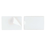 Durable Selbstklebetasche POCKETFIX® - 90x57 mm, seitlich offen, transparent, 10 Stück