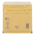 Arofol ® Luftpolstertaschen CD, 180x165 mm, goldgelb/braun, 100 Stück