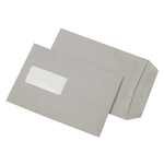 MAILmedia® Versandtaschen Recycling - C5, mit Fenster, selbstklebend, 80g/qm, 500 Stück
