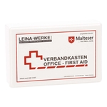 Leina-Werke Betriebsverbandkasten Office-First Aid - inkl. Wandhalterung - Kunststoff