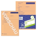 Avery Zweckform® 1014 Was war inzwischen/was ist zu tun, DIN A6, vorgelocht, 50 Blatt, orange
