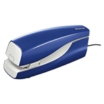 Leitz 5533 Großes elektrisches Heftgerät NeXXt, Heftleistung 20 Blatt, blau