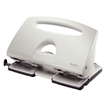 Leitz 5132 Doppellocher, 1,6 mm, mit Anschlagschiene, grau