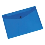 Q-Connect Dokumentenmappen - blau, A4 bis zu 50 Blatt