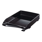 Leitz 5220 Briefkorb Elegant, A4, Kunststoff, schwarz