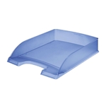 Leitz 5227 Briefkorb Standard Plus, A4, Polystyrol, blau frost