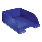 Leitz 5233 Briefkorb Jumbo Plus, A4, extra hoch, Polystrol, blau