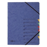 Pagna® Ordnungsmappen EASY - mit 7 Fächern, blau