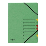 Pagna® Ordnungsmappen EASY - mit 7 Fächern, grün