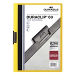 Durable Klemm-Mappe DURACLIP® 60, DIN A4, gelb