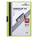 Durable Klemm-Mappe DURACLIP® 60, DIN A4, grün